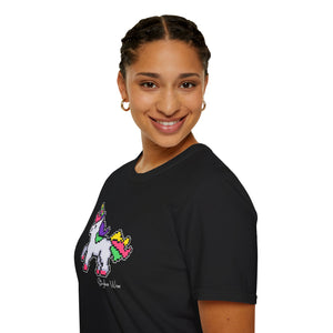 Digital Unicorn | Unisex Softstyle T-Shirt