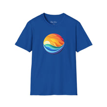 Load image into Gallery viewer, Colorful Sunset Minimalist Art | Unisex Softstyle T-Shirt