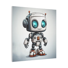 Load image into Gallery viewer, Happy Robot 2 Wall Art | Matte Canvas