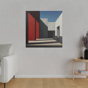 Modern Count Wall Art | Square Matte Canvas
