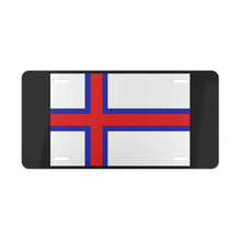 Load image into Gallery viewer, Faroe Islands Flag Vanity Plate