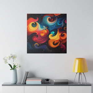 Colorful Wall Art | Square Matte Canvas