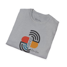 Load image into Gallery viewer, Minimalist Curved Shape Art | Unisex Softstyle T-Shirt