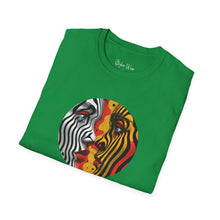 Load image into Gallery viewer, Abstract Face to Face Art | Unisex Softstyle T-Shirt