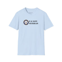 Load image into Gallery viewer, U.S. Navy Veteran | Unisex Softstyle T-Shirt