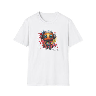 Painted Robot | Unisex Softstyle T-Shirt