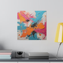 Load image into Gallery viewer, Abstract Paint Wall Art | Square Matte Canvas