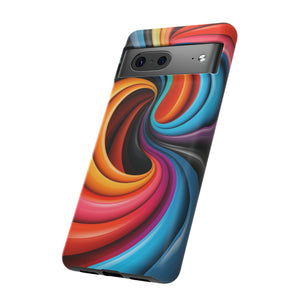 Funky Swirls | iPhone, Samsung Galaxy, and Google Pixel Tough Cases