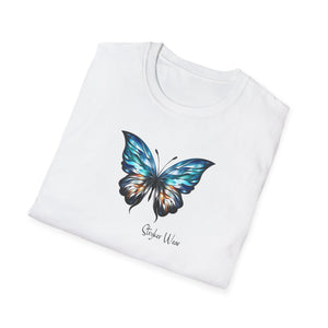 Blue Butterfly | Unisex Softstyle T-Shirt