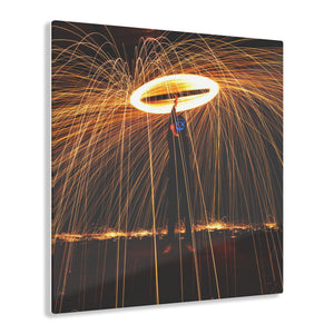 Spinning Fireworks Acrylic Prints