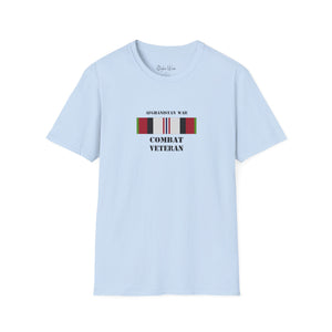 Afghanistan War Combat Veteran | Unisex Softstyle T-Shirt