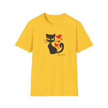 Load image into Gallery viewer, Kitty Hearts | Unisex Softstyle T-Shirt