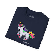 Load image into Gallery viewer, Digital Unicorn | Unisex Softstyle T-Shirt