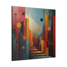 Load image into Gallery viewer, Abstract Stairs Wall Art | Square Matte Canvas
