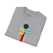 Load image into Gallery viewer, Minimalist Pastel Circle Art | Unisex Softstyle T-Shirt
