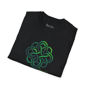 Celtic Style Knot Art | Unisex Softstyle T-Shirt