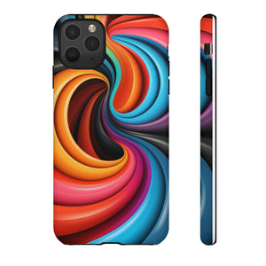 Funky Swirls | iPhone, Samsung Galaxy, and Google Pixel Tough Cases