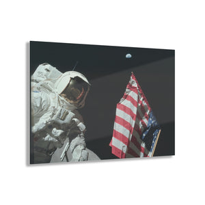 Apollo 17 Departure from the Moon Acrylic Prints