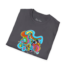 Load image into Gallery viewer, Abstract Colorful Drawing | Unisex Softstyle T-Shirt