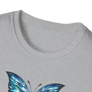 Blue Butterfly | Unisex Softstyle T-Shirt