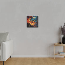 Load image into Gallery viewer, Cosmic Swirls Wall Art | Square Matte Canvas