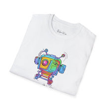 Load image into Gallery viewer, Colorful Computer Abstract Sketch | Unisex Softstyle T-Shirt