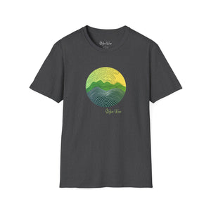 Minimalist Hill Country Art | Unisex Softstyle T-Shirt