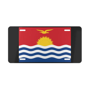 Kiribati Flag Vanity Plate