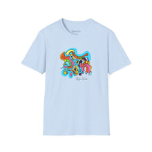 Load image into Gallery viewer, Abstract Colorful Drawing | Unisex Softstyle T-Shirt