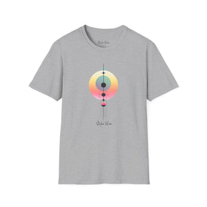 Pastel Circles Minimalist Art | Unisex Softstyle T-Shirt