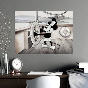 Steamboat Willie |  Horizontal Matte Posters