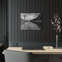 Load image into Gallery viewer, On the River Black &amp; White Acrylic Prints