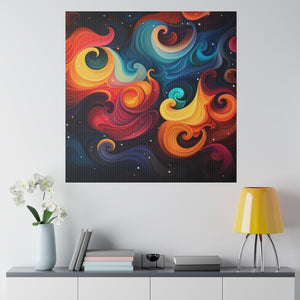 Colorful Wall Art | Square Matte Canvas