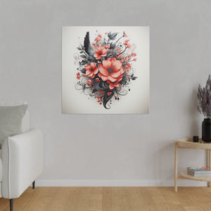 Vintage Roses Art | Matte Canvas