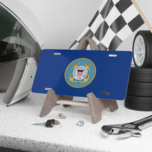 Load image into Gallery viewer, U.S. Coast Guard Emblem Vanity Plate