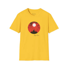 Load image into Gallery viewer, Spooky Mountains &amp; Red Sky  | Unisex Softstyle T-Shirt