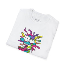 Load image into Gallery viewer, Neon Funny Face Pop Art | Unisex Softstyle T-Shirt