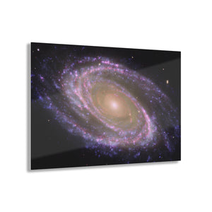 M81 Galaxy is Pretty in Pink Acrylic Prints