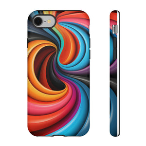 Funky Swirls | iPhone, Samsung Galaxy, and Google Pixel Tough Cases