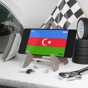 Azerbaijan Flag Vanity Plate
