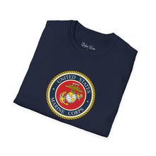 Load image into Gallery viewer, U.S. Marine Corps Emblem | Unisex Softstyle T-Shirt