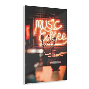 Music & Coffee Acrylic Prints