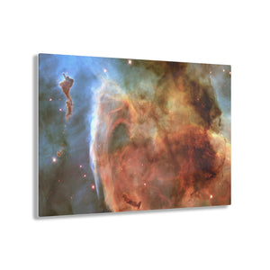 Light and Shadow in the Carina Nebula Acrylic Prints