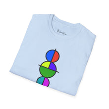 Load image into Gallery viewer, Minimalist Circle Art | Unisex Softstyle T-Shirt