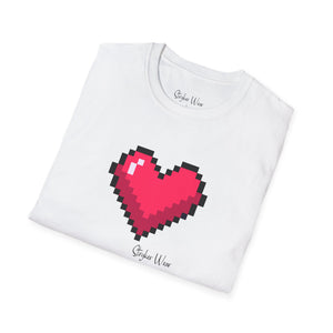 Digital Heart | Unisex Softstyle T-Shirt