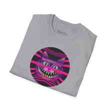 Load image into Gallery viewer, Neon Funky Cat Pop Art | Unisex Softstyle T-Shirt