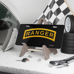 Army Ranger Vanity Plate