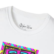 Load image into Gallery viewer, Neon Funky Face Pop Art | Unisex Softstyle T-Shirt