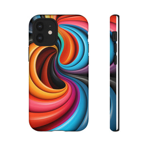 Funky Swirls | iPhone, Samsung Galaxy, and Google Pixel Tough Cases