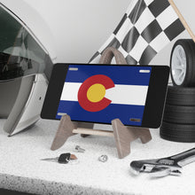 Load image into Gallery viewer, Colorado State Flag Vanity Plate
